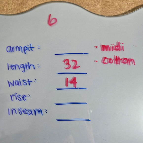 Vintage Sharon Young Cotton A Line Pleated Midi Skirt Western Cottage Country 6 - Picture 2 of 8